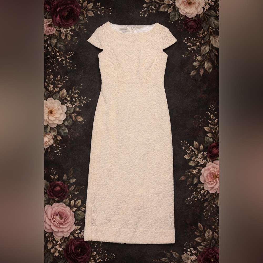 Monsoon Cream Lace Maxi Dress